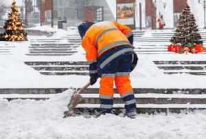 professional commercial snow plowing in toronto